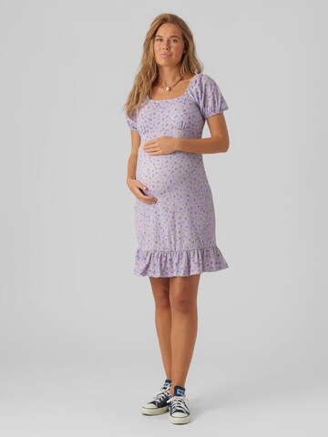 MAMALICIOUS Dress in Purple