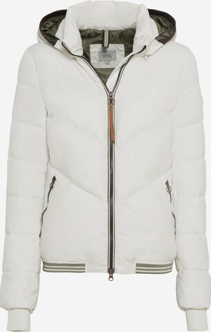 CAMEL ACTIVE Winter Jacket in White: front