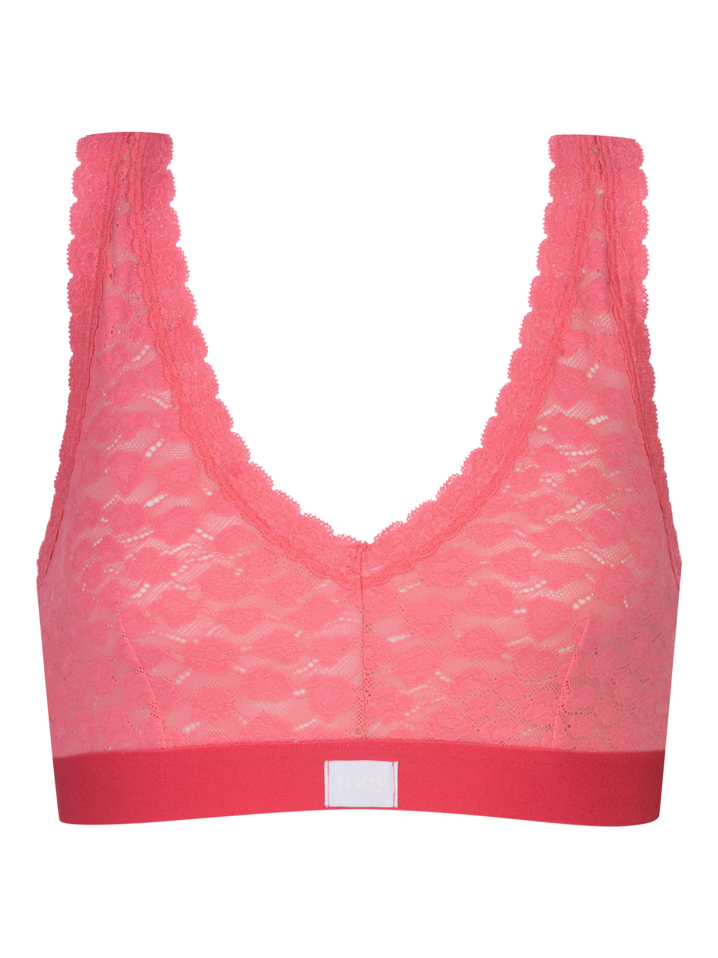 Bustier Soutien-gorge 'Savage Lace' Mey en rose : devant