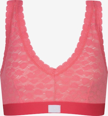 Bustier Soutien-gorge 'Savage Lace' Mey en rose : devant