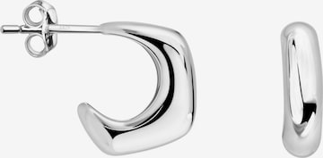 Sofia Milani Ohrringe 'Geo' in Silber: Vorderseite