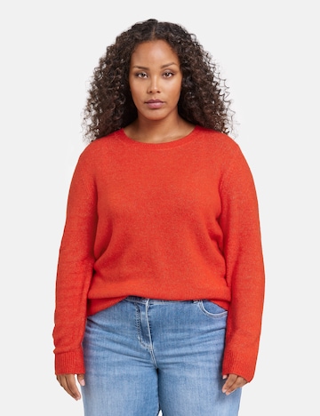 SAMOON Pullover i rød