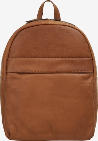 X-ZONE Rucksack in Braun: Vorderseite