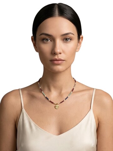 Lanțuri 'Colier Dorothea' de la EZERA pe argintiu