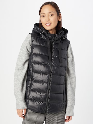 Gilet ESPRIT en noir : devant