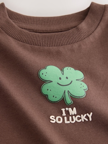 T-Shirt Next en marron