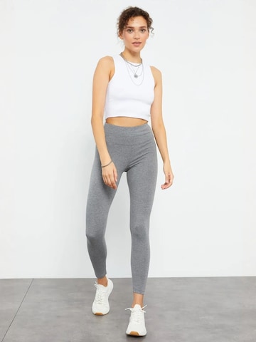 Tommy Life Skinny Leggings 'Gamaschen' - szürke