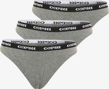 CHIEMSEE Thong in Grey: front