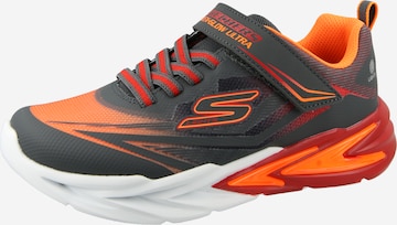 pilka SKECHERS Sportbačiai 'FLEX-GLOW ULTRA': priekis