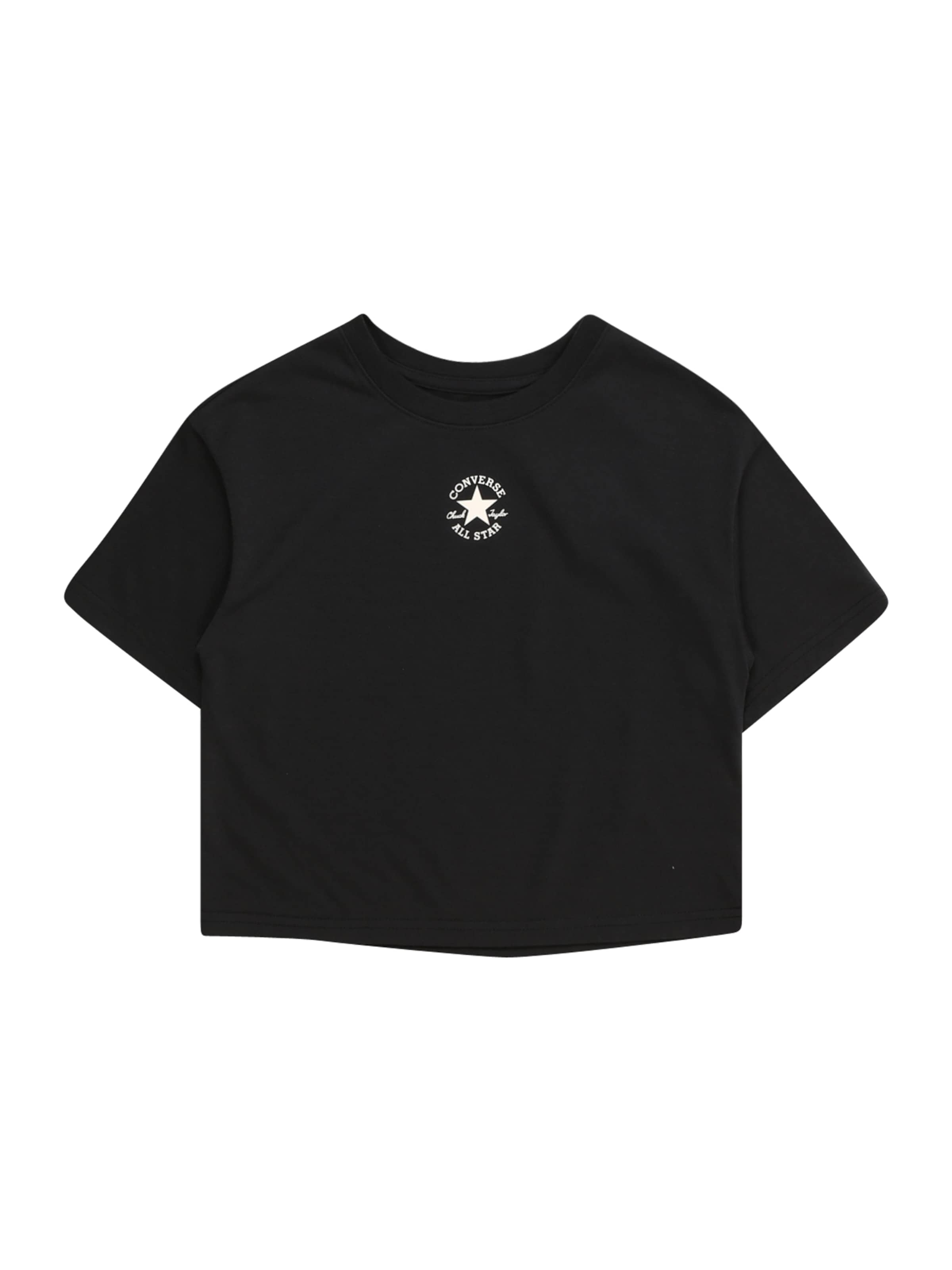 CONVERSE Póló - fekete: elől