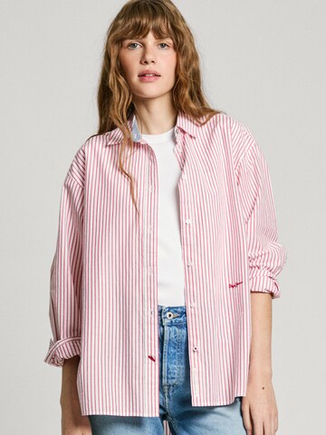 Pepe Jeans - Blusa 'Clem' en rosa: frente