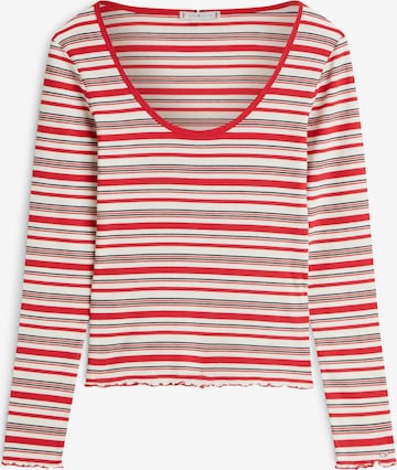 Maglietta di TOMMY HILFIGER in rosso: frontale