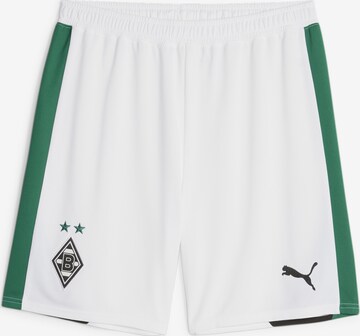 PUMA Sportshorts 'Borussia Mönchengladbach' in Weiß: predná strana