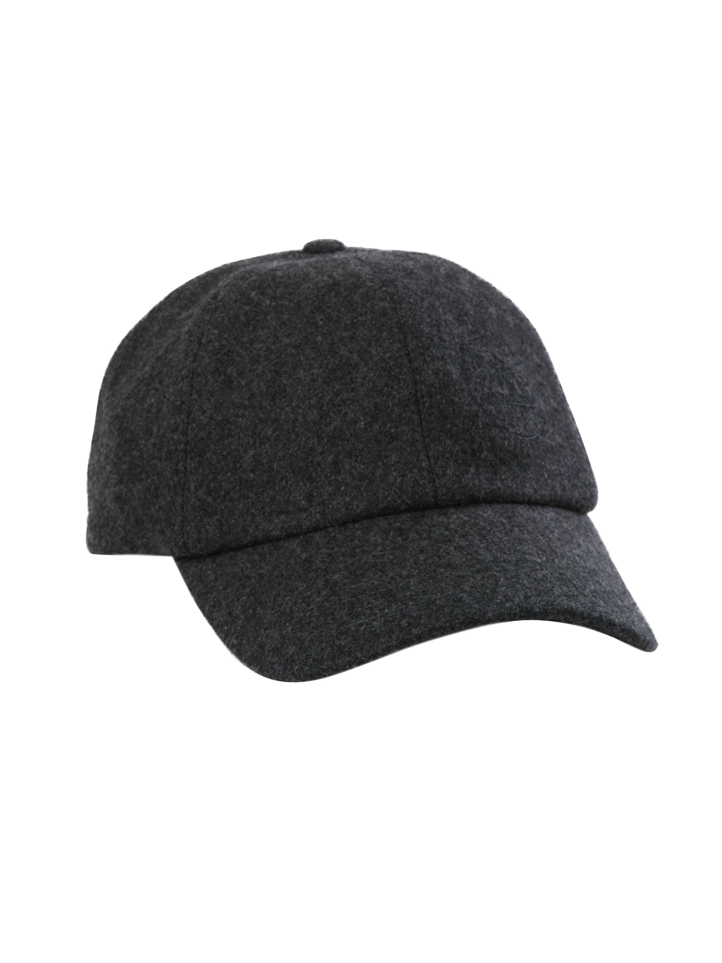 Casquette CASH-MERE.CH en gris : devant