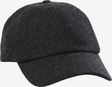 CASH-MERE.CH Kaschmir Cap in Grau: Vorderseite