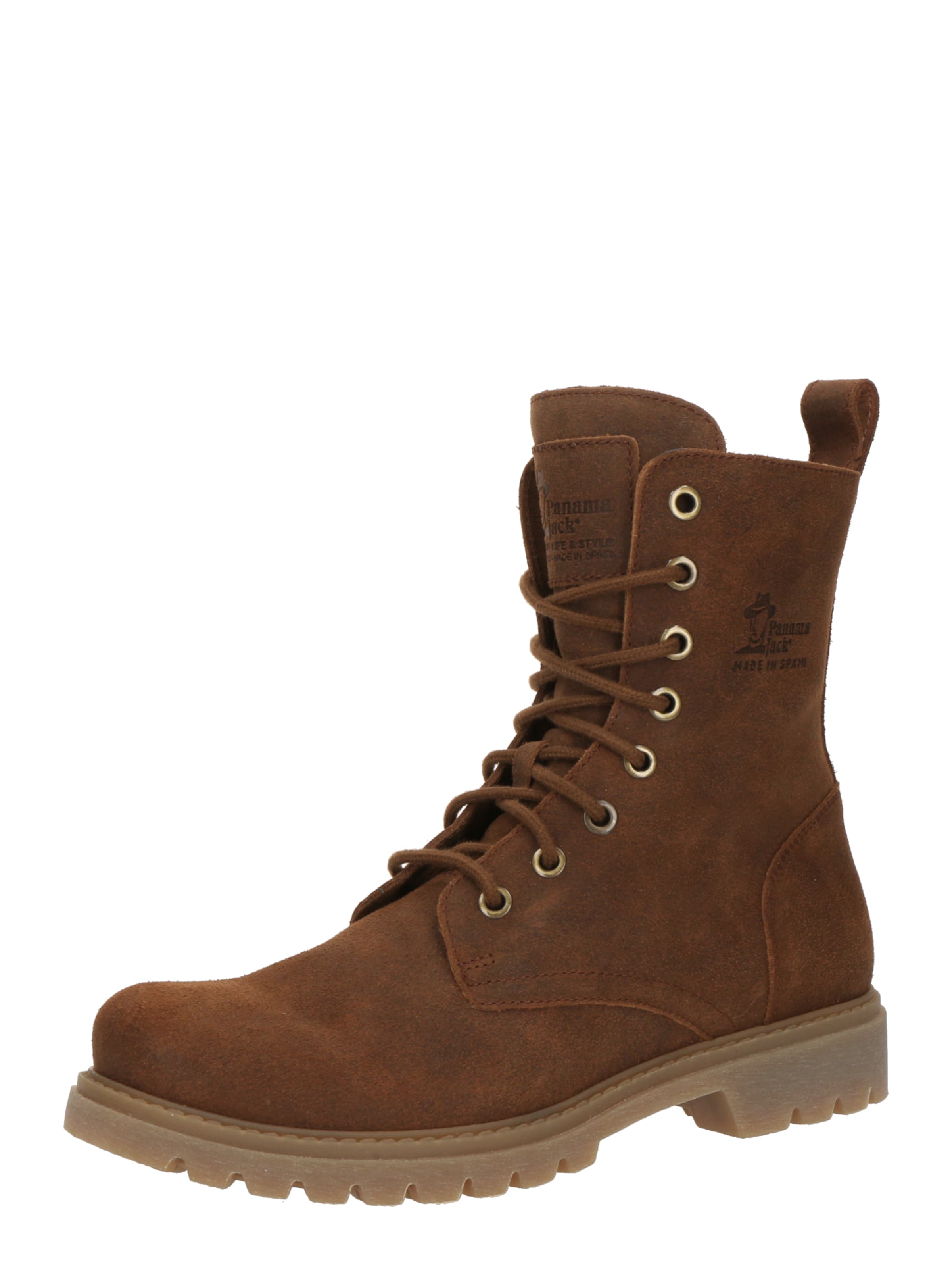 PANAMA JACK Lace-up bootie 'Frisia B17' in Brown: front