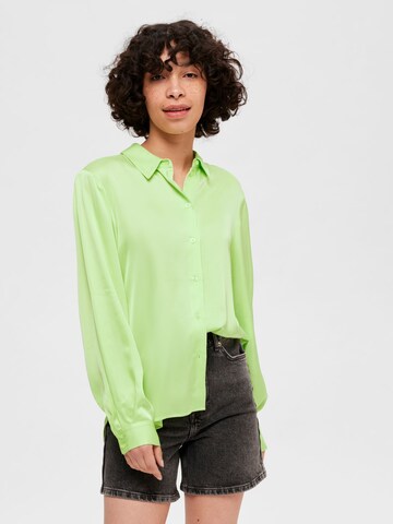 SELECTED FEMME Bluse in Grün