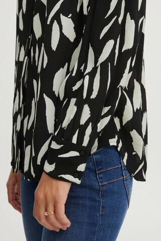 Camicia da donna 'Geto' di Fransa in nero