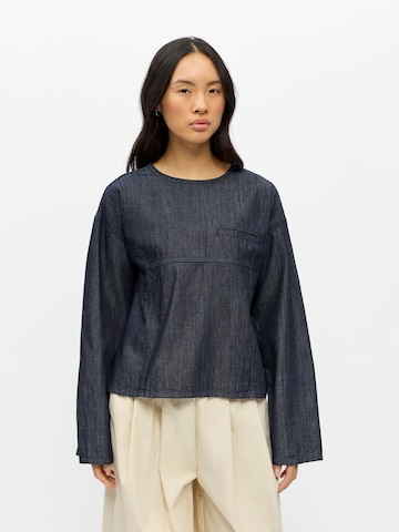 OBJECT Blouse in Blauw: voorkant
