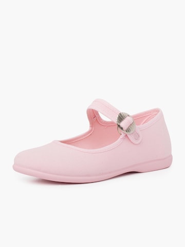 Ballerines Pisamonas en rose : devant
