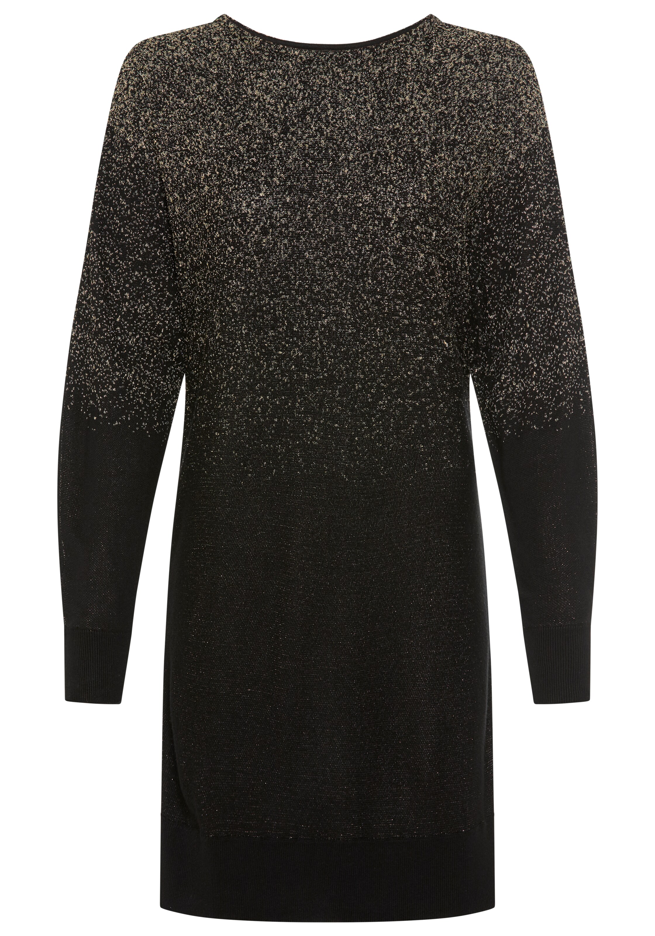 LAURA SCOTT Strickkleid in Schwarz