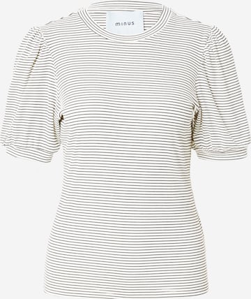 minus Shirt 'Juma' in Wit: voorkant
