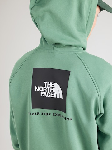 THE NORTH FACE - Sweatshirt 'REDBOX' em verde