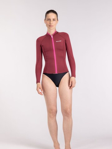 WALLIEN Athletic Jacket 'Horizonia Yulex®' in Red