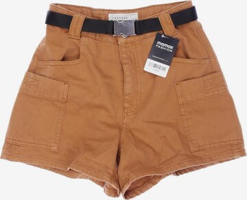 TOPSHOP Shorts XS in Orange: predná strana