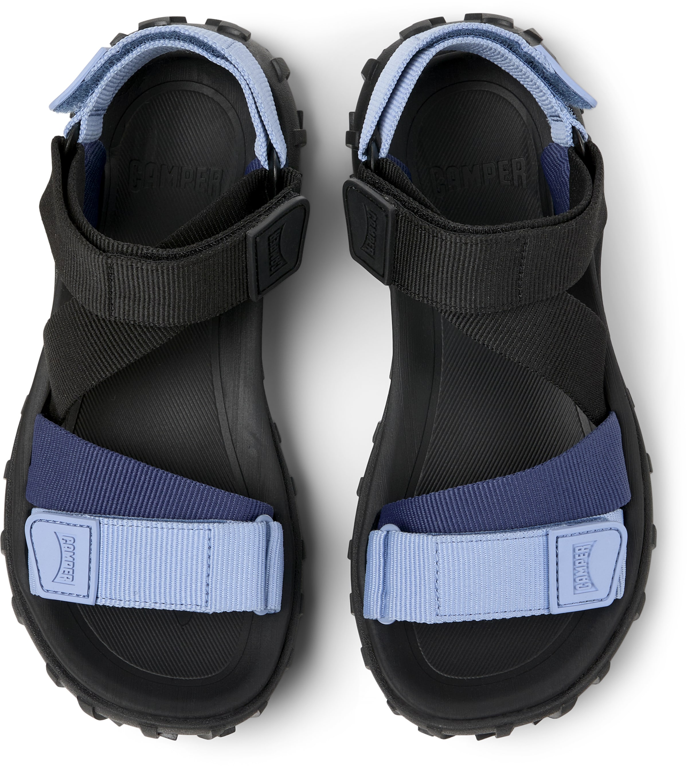 CAMPER Strap sandal 'Drift Trail' in Blue