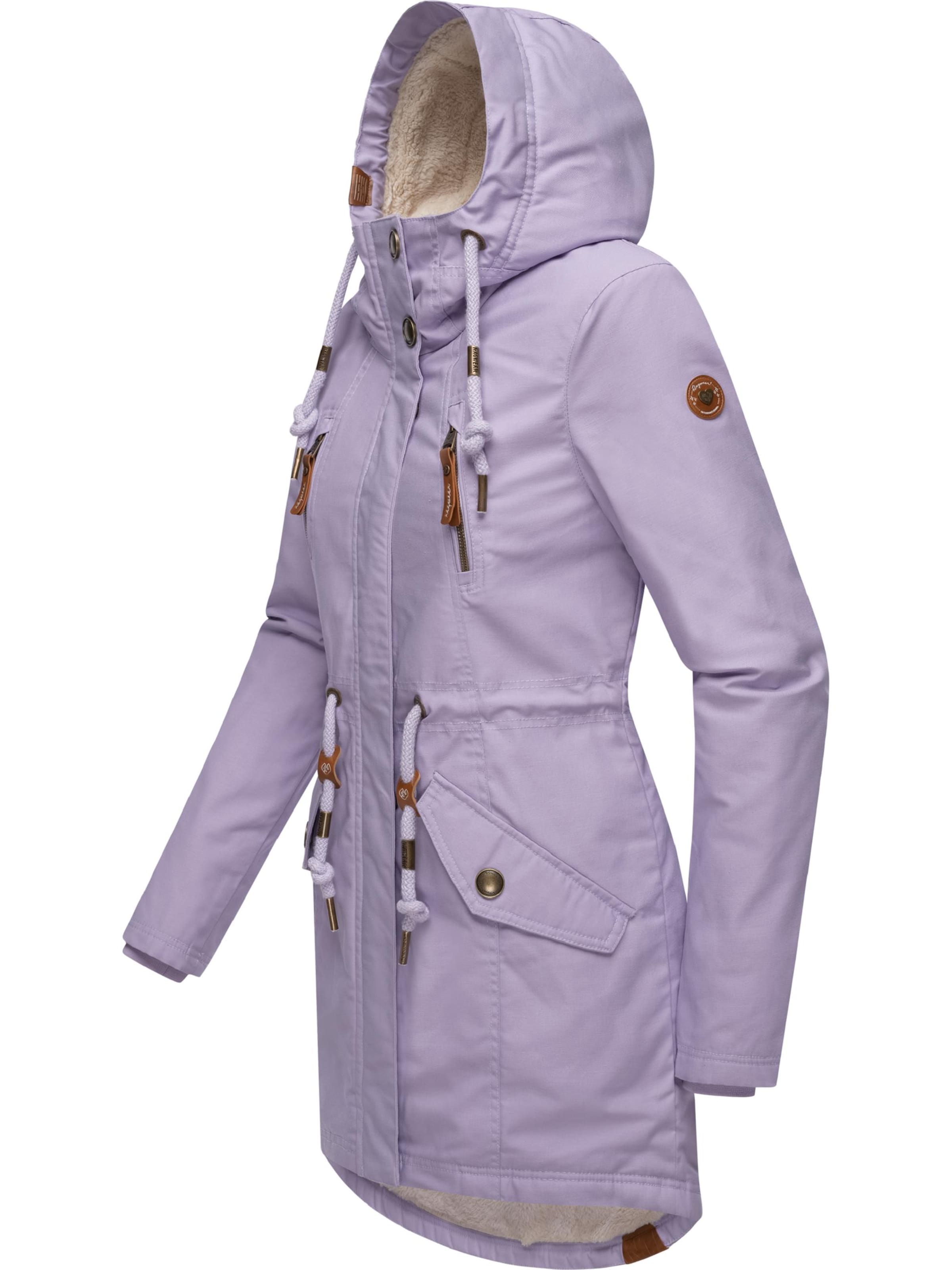 Parka d’hiver 'Elsie' Ragwear en violet