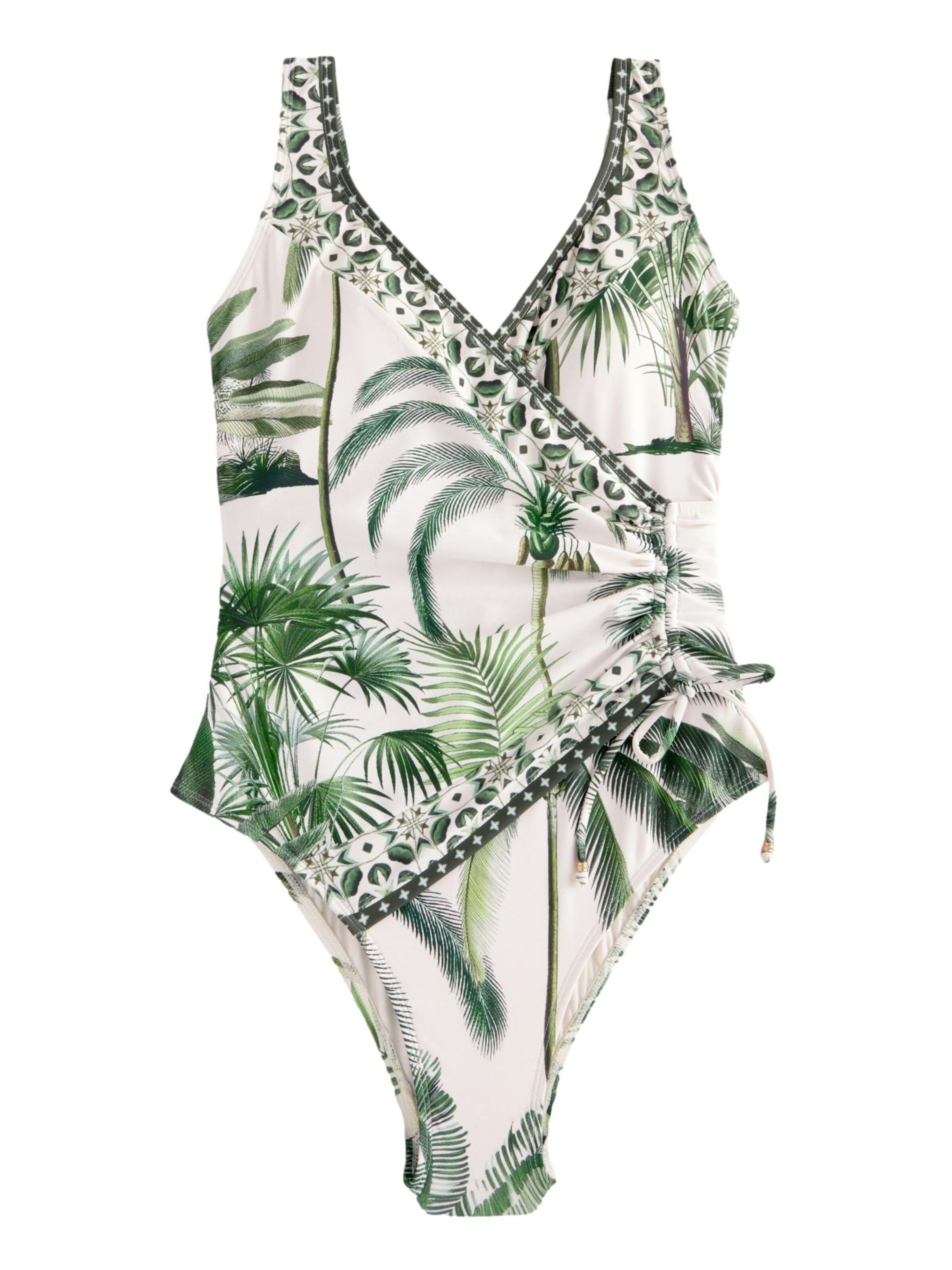 Bustieră Costum de baie întreg de la Next pe bej: față