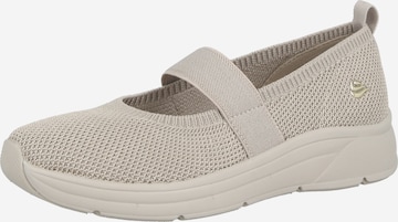 JANA Slip-on in Beige: front