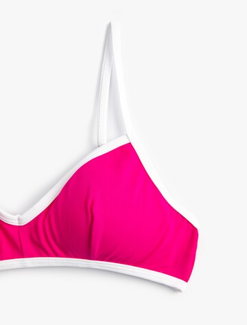 Koton Bustier Bikinitop in Roze
