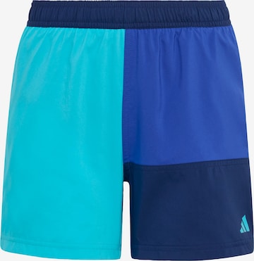 ADIDAS SPORTSWEAR Zwemshorts 'COLORBLOCK SWIM SHORTS' in Blauw: voorkant