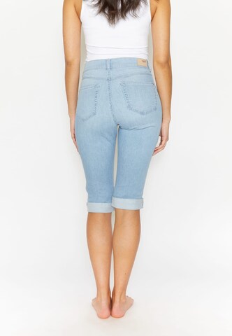 Angels Slimfit Jeans 'Capri' in Blauw