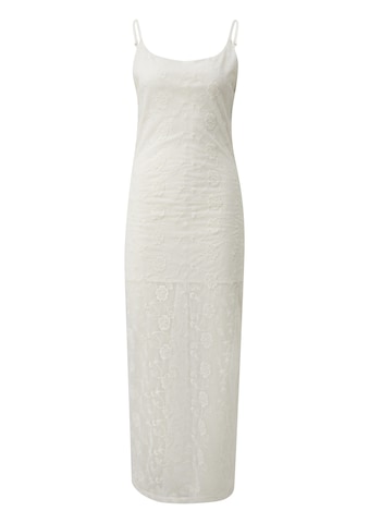 QS Dress in Beige: front