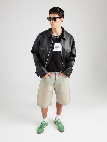 juoda JACK & JONES Marškinėliai 'JJHAYATO'
