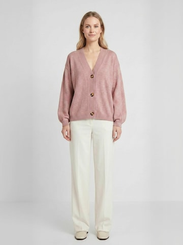 Cardigan ' Pen ' Opal Studio en rose