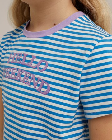 WE Fashion Ночная рубашка в Синий