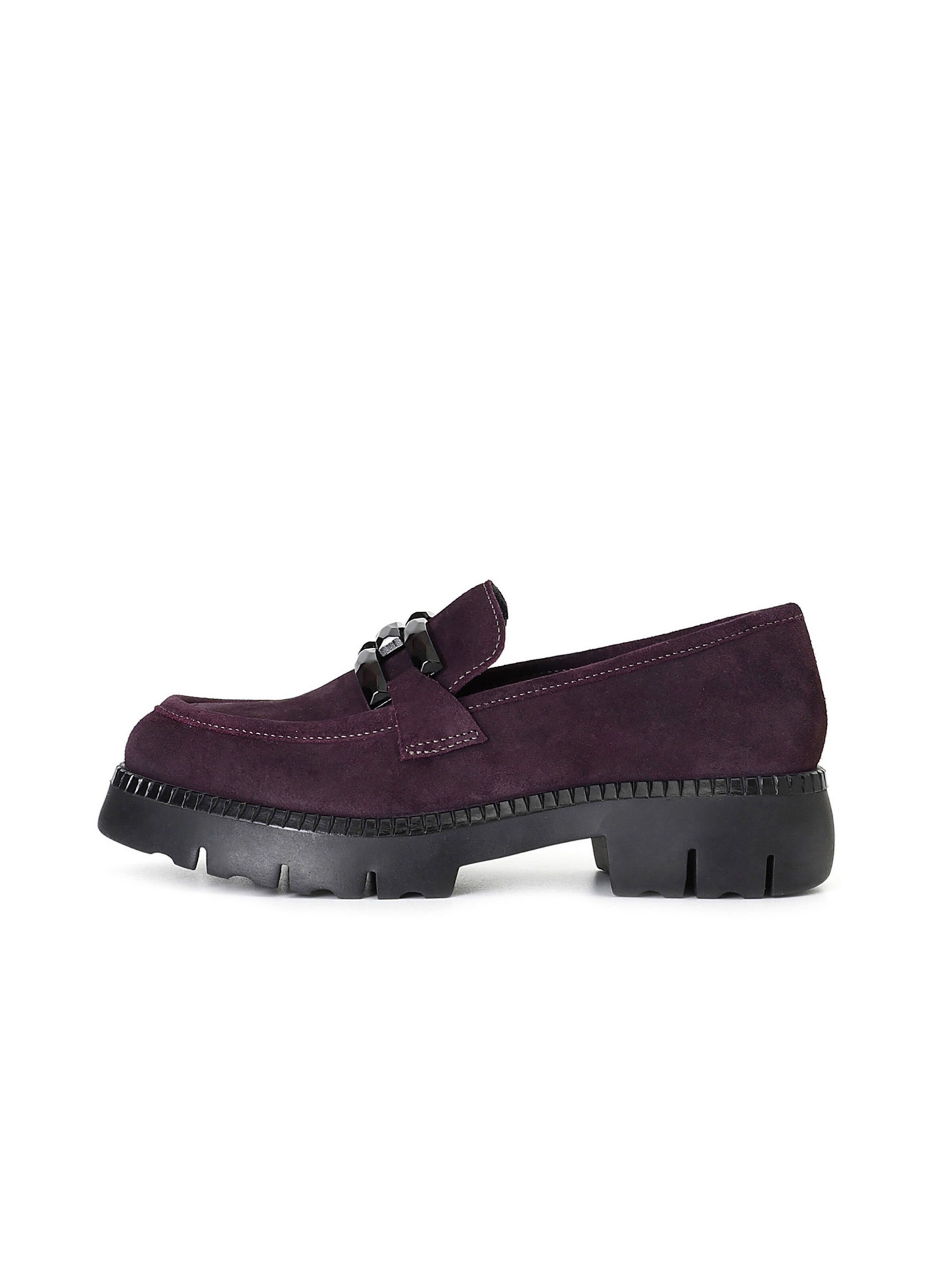 Mocassino di CAFè NOIR in rosso: frontale