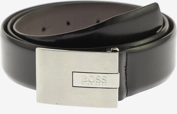 BOSS Black Belt & Suspenders in One size in Black: front