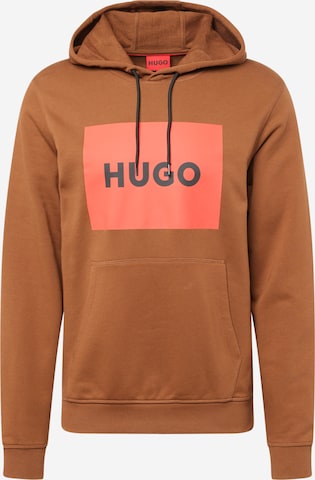 HUGO Sweatshirt 'Duratschi' in Rot: predná strana