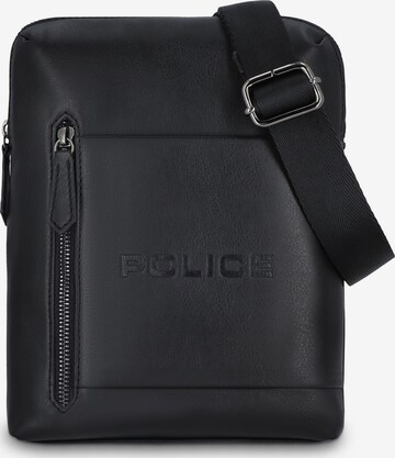 POLICE Crossbody Bag in Black: front