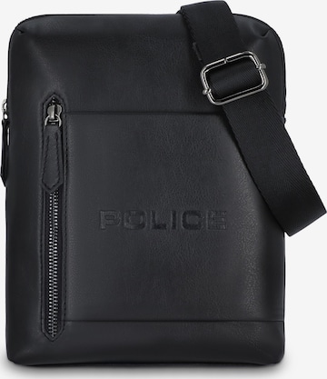 POLICE Crossbody Bag in Black: front