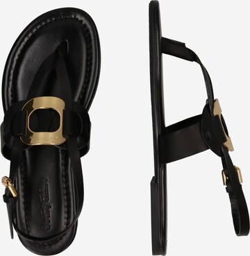 See by Chloé T-Bar Sandals 'CHANY' in Black