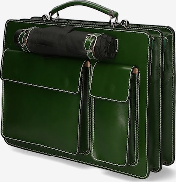 Gave Lux Document Bag in Green: front