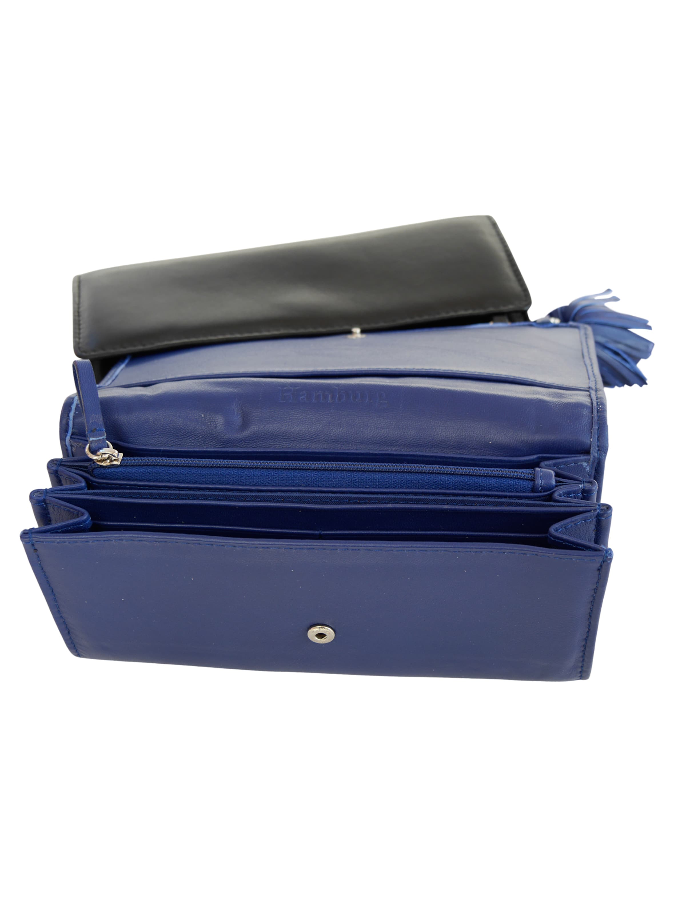 YVES Hamburg Wallet 'NOOR' in Blue