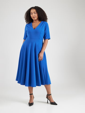 Robe 'ANGUS' WAL G. en bleu : devant