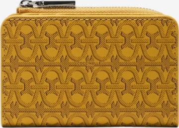 Coccinelle - Cartera 'COCCINELLE METALLIC COATED' en amarillo: frente